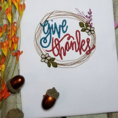 give thanks 4x4 frame embroidery 